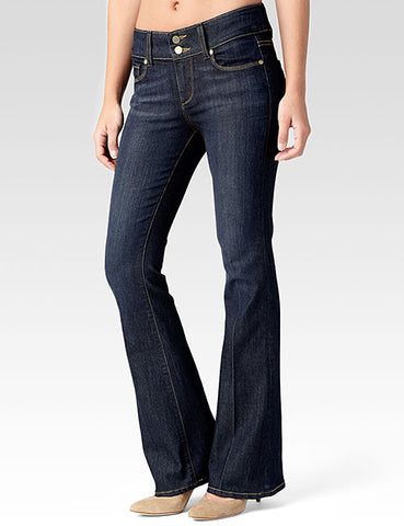 Paige Denim Hidden Hills High Rise Boot Cut jeans in Memphis wash - in