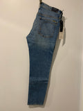 Axl Crop Crystal Blue - Fidelity Denim