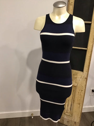 Kerch ribbed fitted dress ks176001